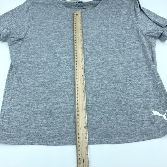 Puma Cropped T-shirt Phantom Gray- Medium - Picture 9 of 9